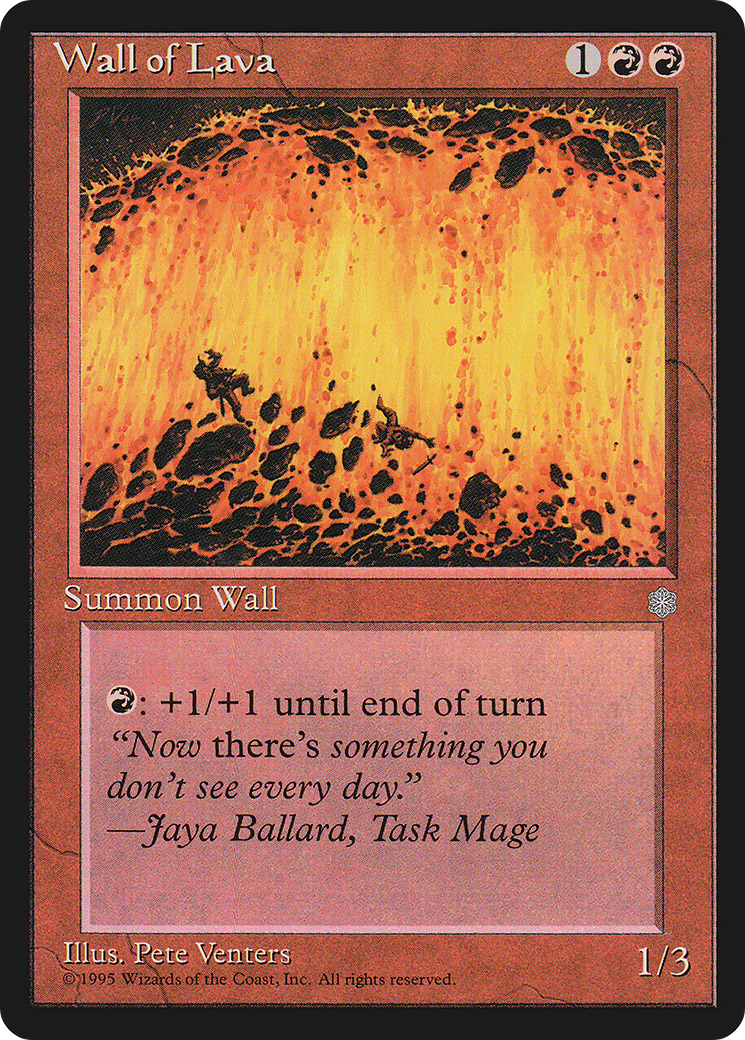 Wall of Lava (ICE)