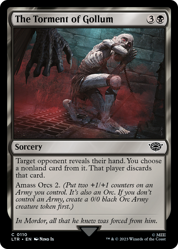 The Torment of Gollum (110) (LTR)