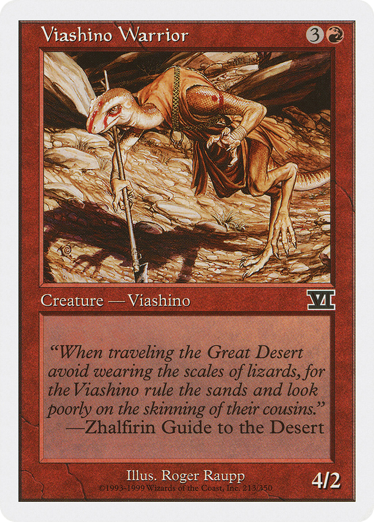 Viashino Warrior (213) (6ED)