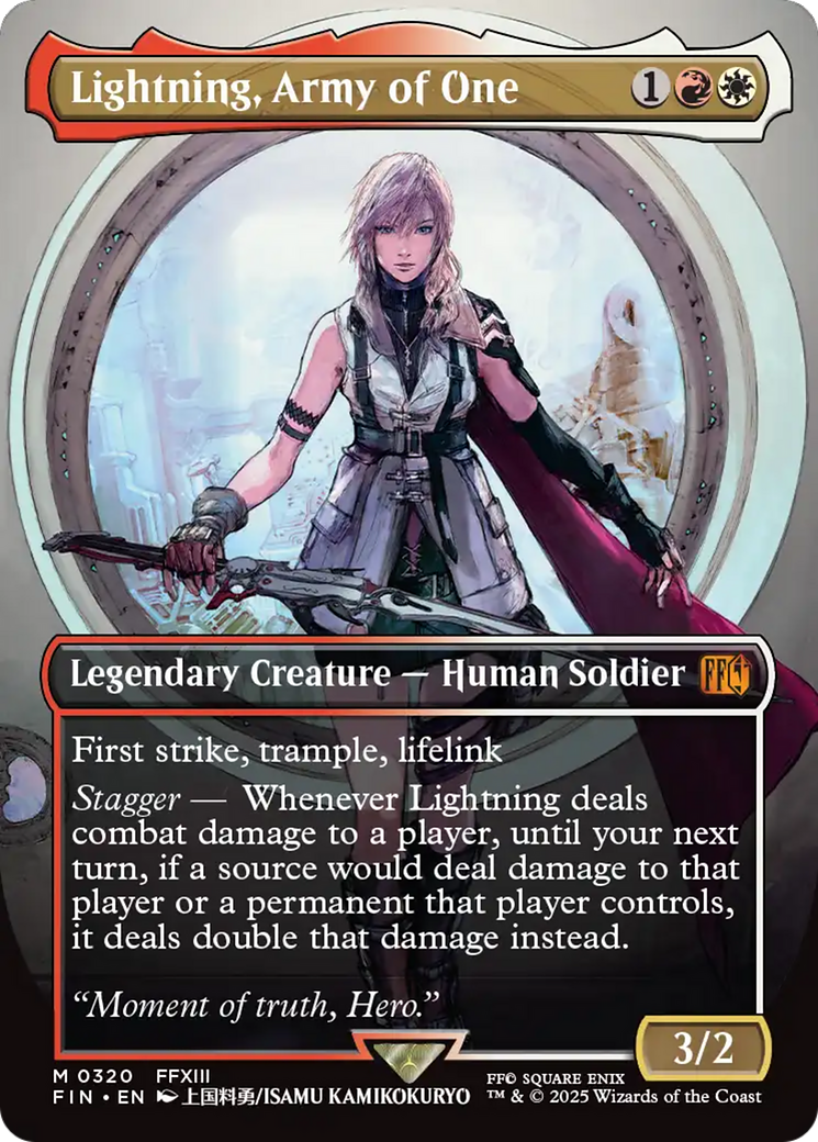 Lightning, Army of One (0320) (Borderless) (320) (FIN)
