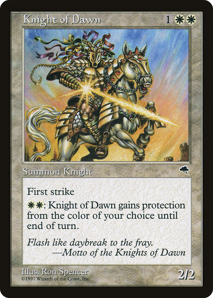 Knight of Dawn (26) (TMP)