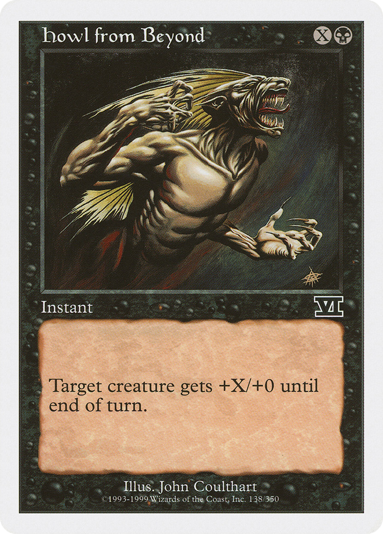 Howl from Beyond (138) (6ED)