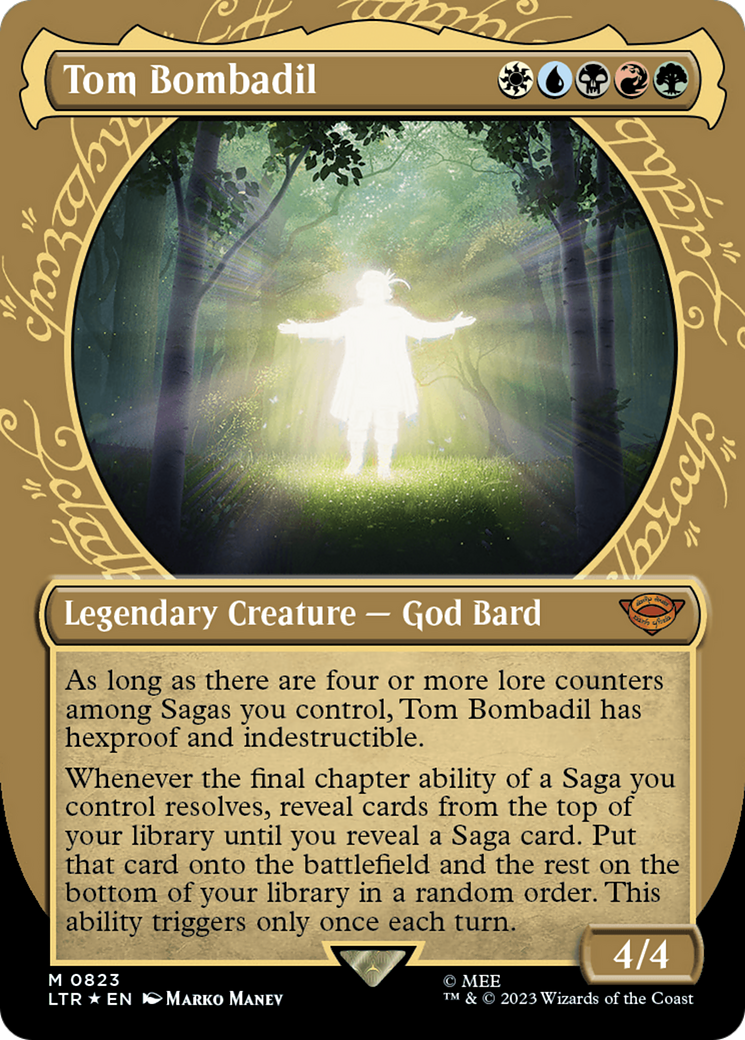 Tom Bombadil (Showcase) (Surge Foil) (823) (LTR)