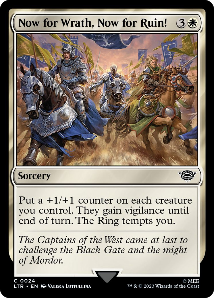 Now for Wrath, Now for Ruin! (24) (LTR)