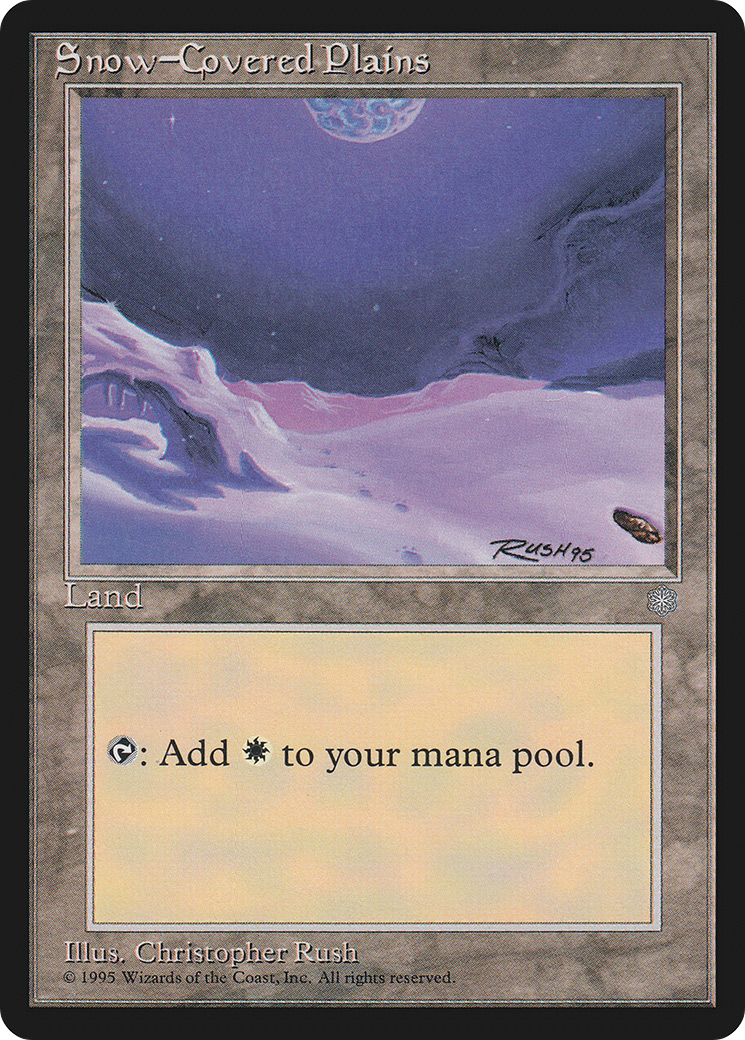 Snow-Covered Plains (350) (ICE)