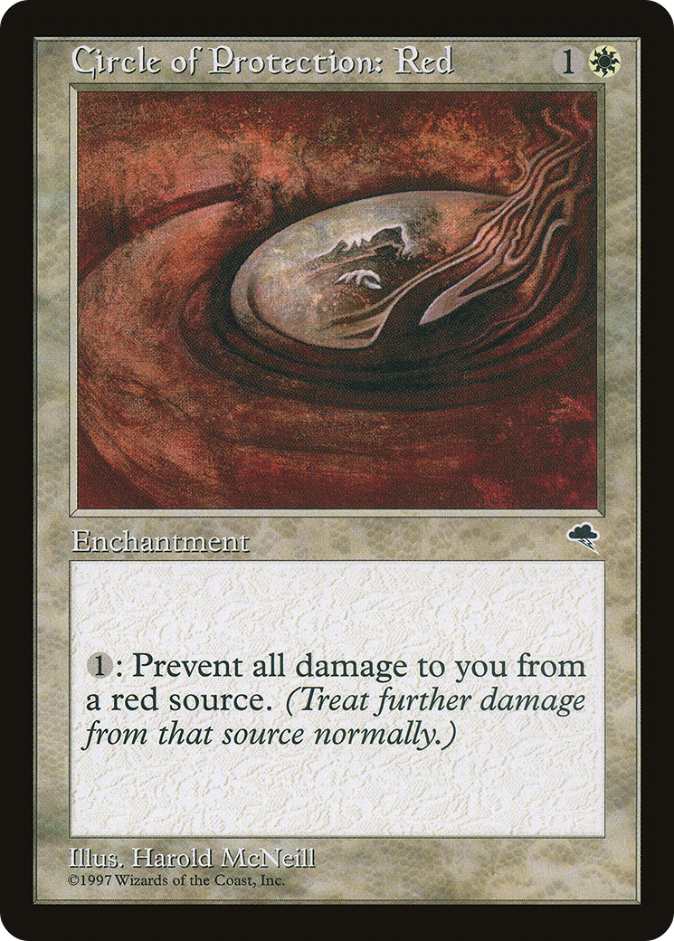 Circle of Protection: Red (11) (TMP)