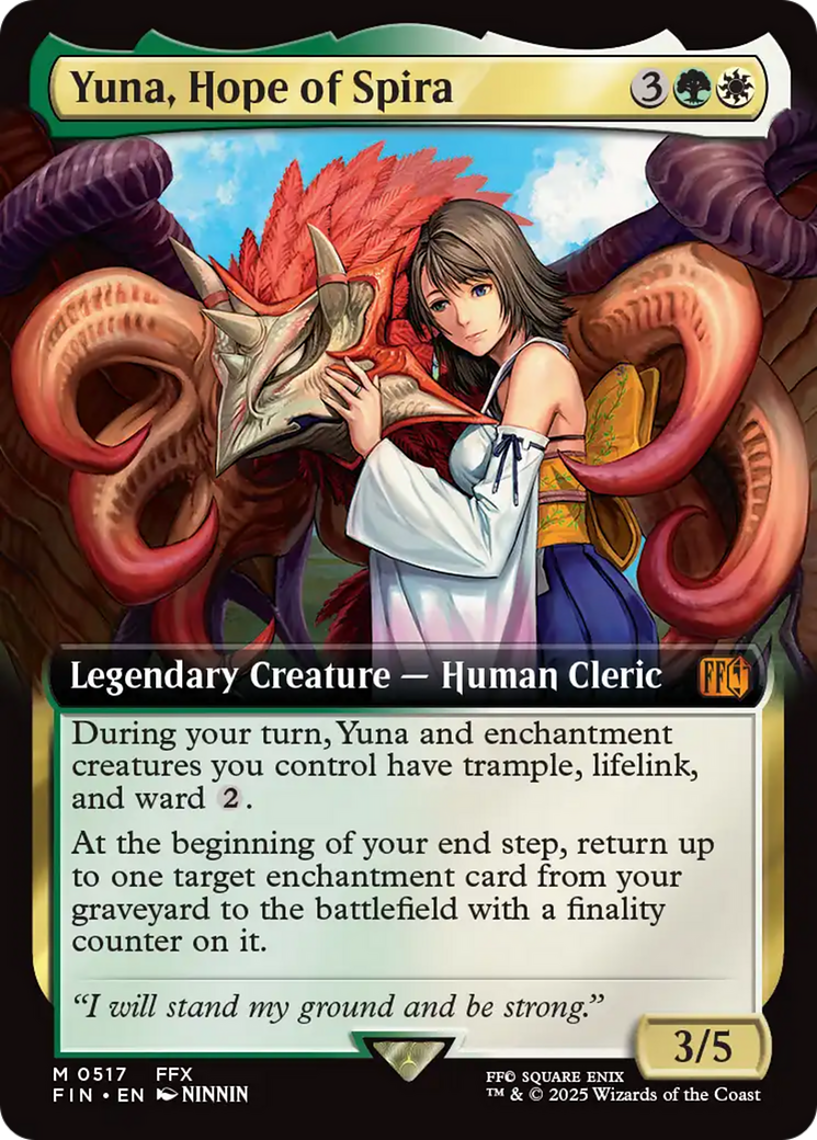 Yuna, Hope of Spira (Extended Art) (517) (FIN)