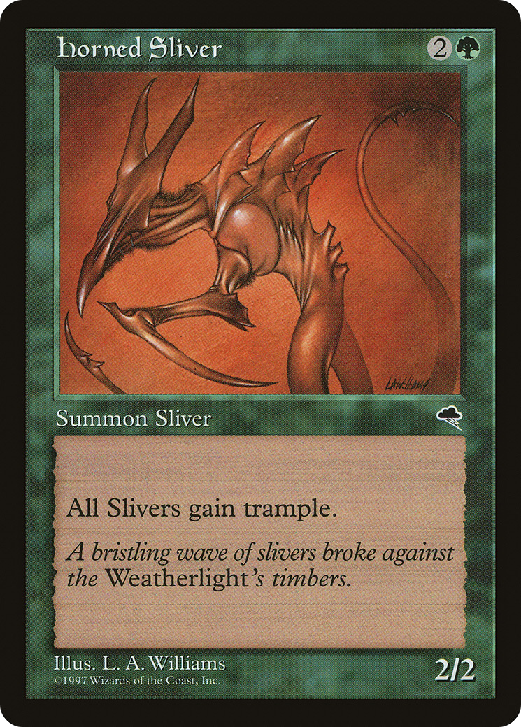 Horned Sliver (234) (TMP)