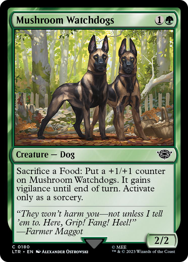 Mushroom Watchdogs (180) (LTR)