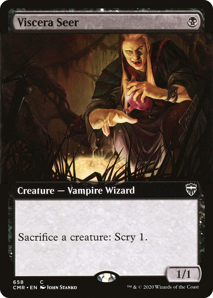 Viscera Seer (Extended Art) (CMR-658) - Commander Legends: (Extended Art) Foil