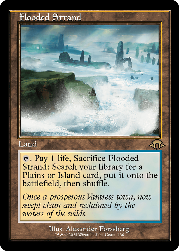 Flooded Strand (Retro Frame) (436) (MH3)
