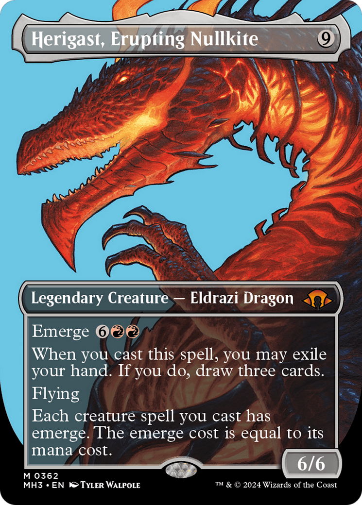 Herigast, Erupting Nullkite (Borderless) (362) (MH3)