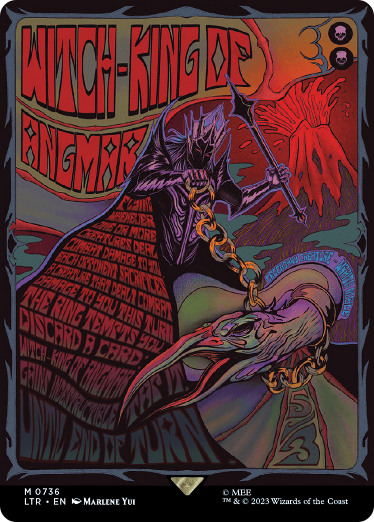 Witch-king of Angmar (Borderless Poster) (736) (LTR)