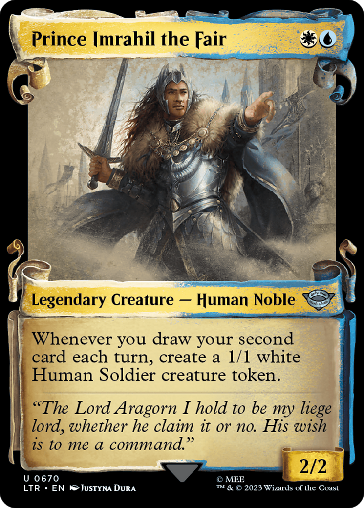 Prince Imrahil the Fair (Showcase Scrolls) (670) (LTR)