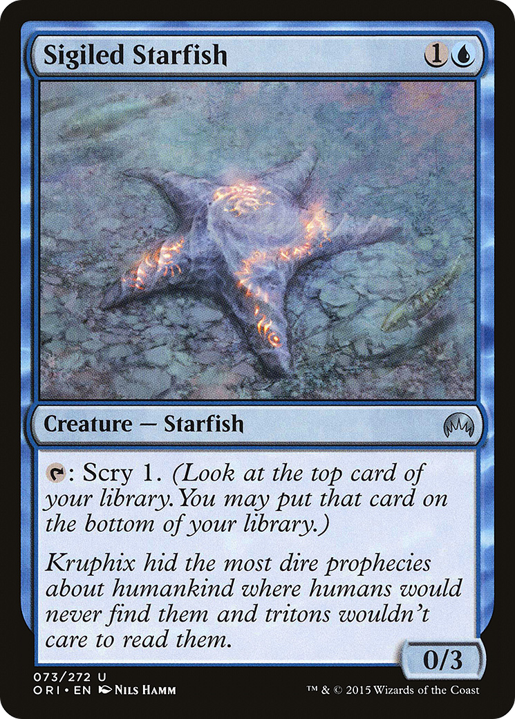Sigiled Starfish (73) (ORI)
