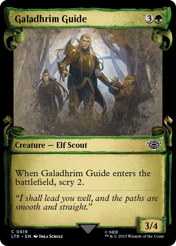 Galadhrim Guide (Showcase Scrolls) (619) (LTR)