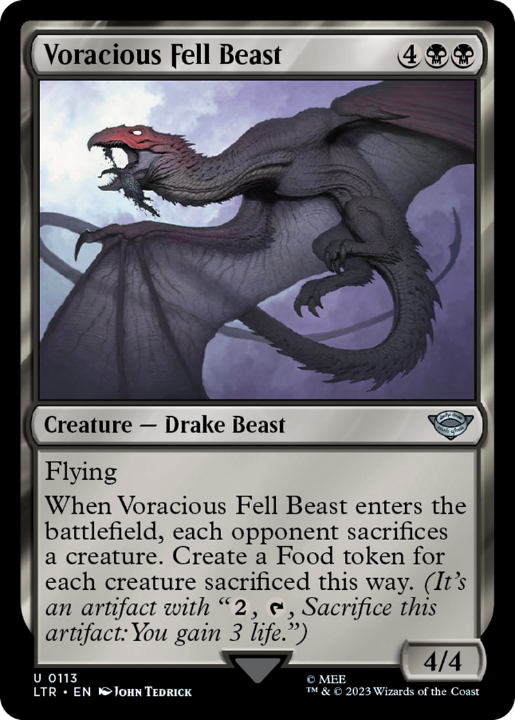 Voracious Fell Beast (113) (LTR)