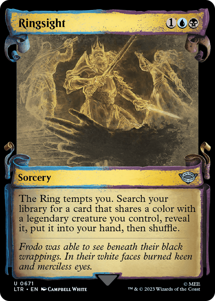 Ringsight (Showcase Scrolls) (671) (LTR)