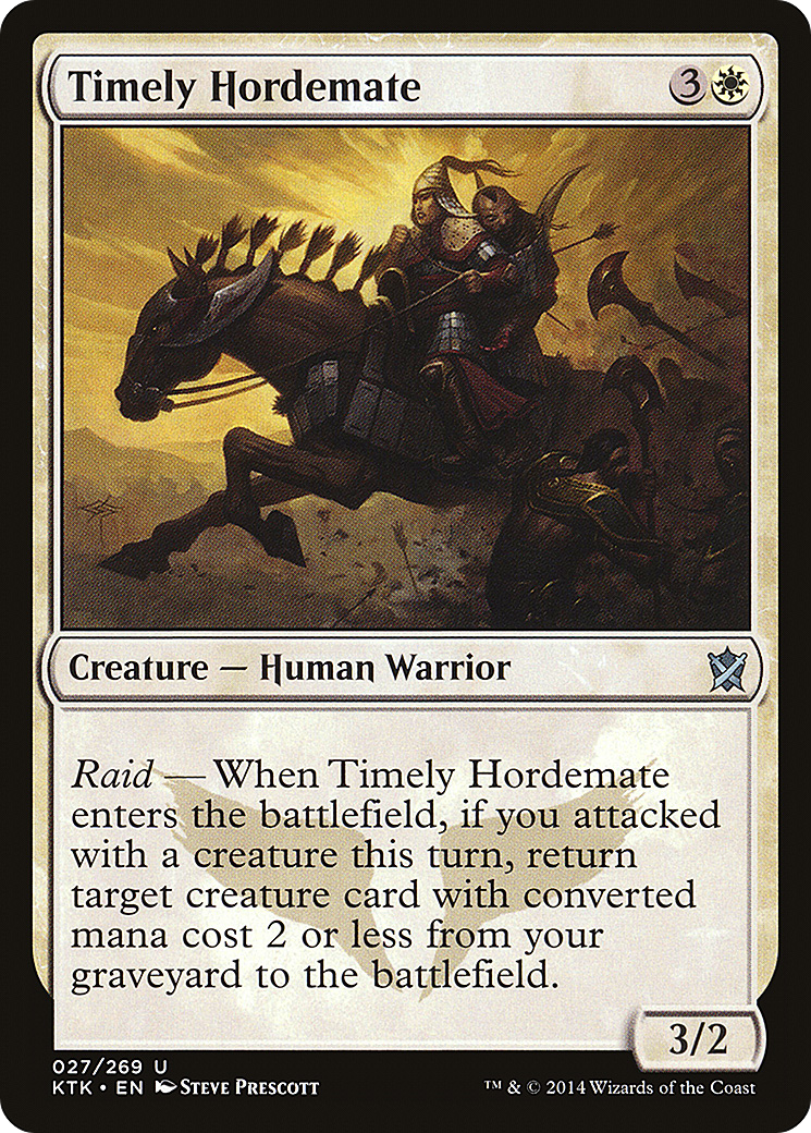 Timely Hordemate (27) (KTK)
