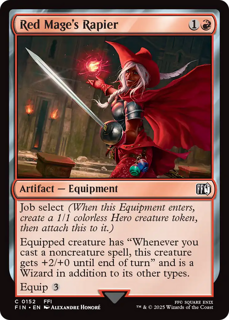Red Mage's Rapier (152) (FIN)