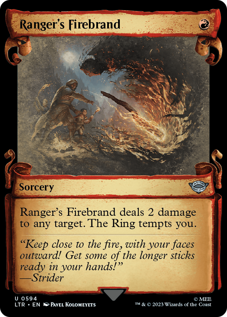 Ranger's Firebrand (Showcase Scrolls) (594) (LTR)