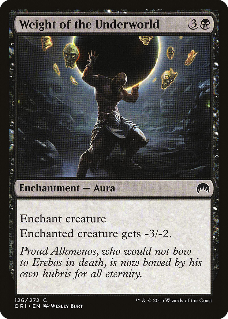 Weight of the Underworld (126) (ORI)