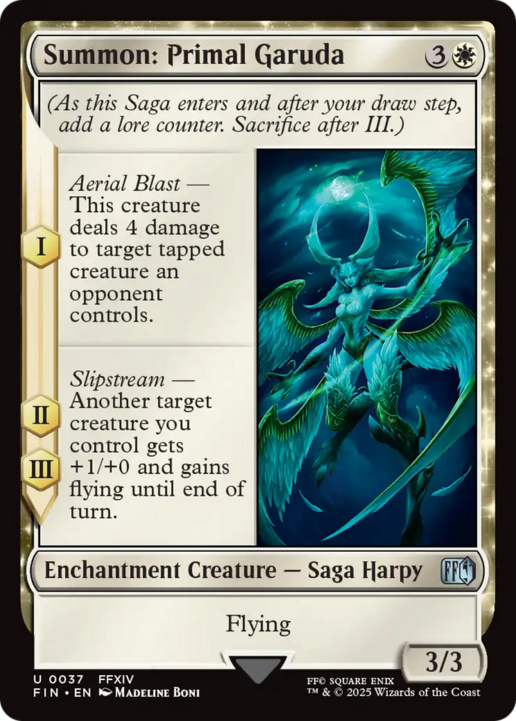 Summon: Primal Garuda (37) (FIN)