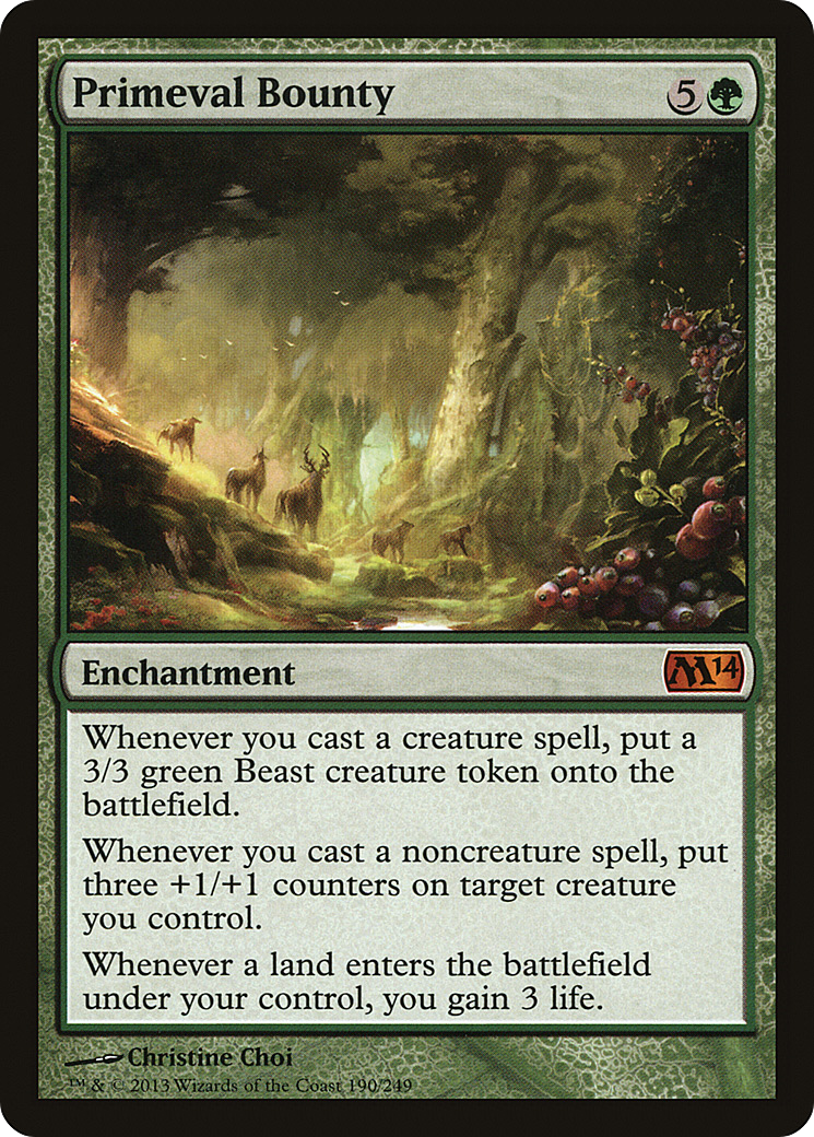 Primeval Bounty (190) (M14)