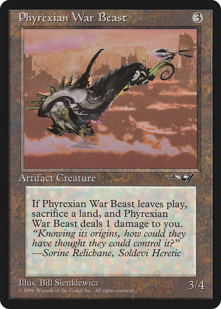 Phyrexian War Beast (Facing Right) (170) (ALL)