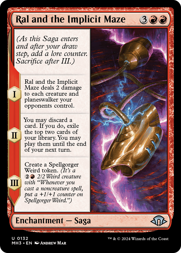 Ral and the Implicit Maze (132) (MH3)