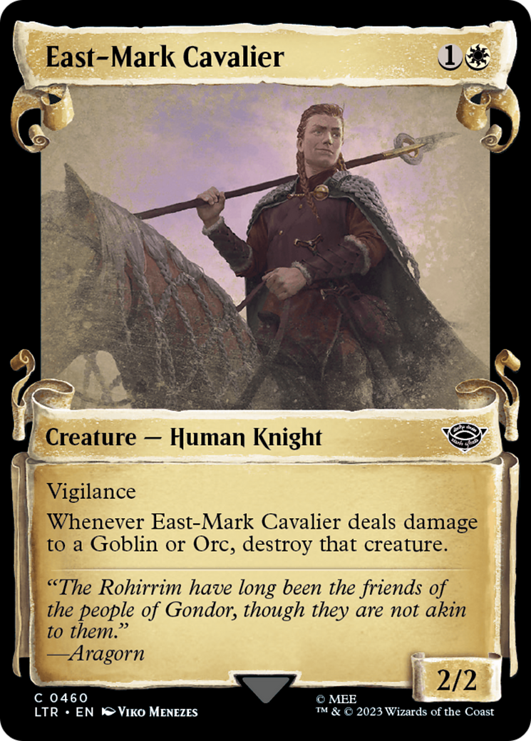 East-Mark Cavalier (Showcase Scrolls) (460) (LTR)