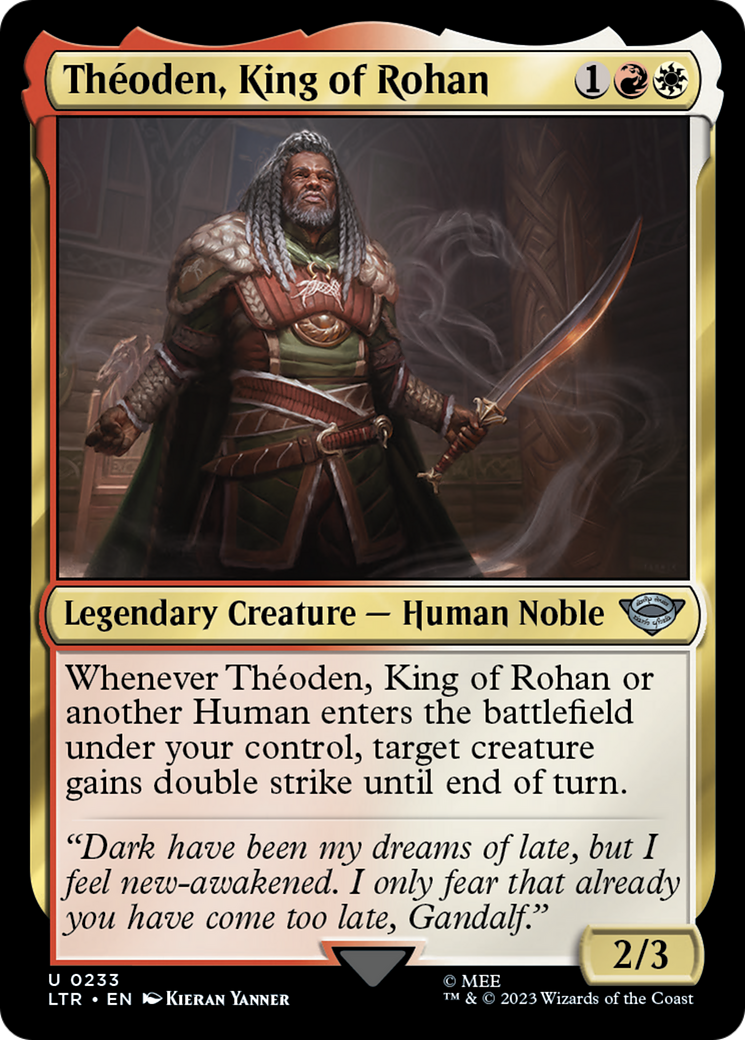 Theoden, King of Rohan (233) (LTR)