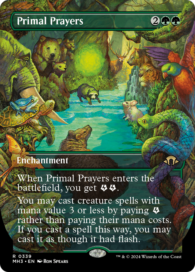 Primal Prayers (Borderless) (339) (MH3)
