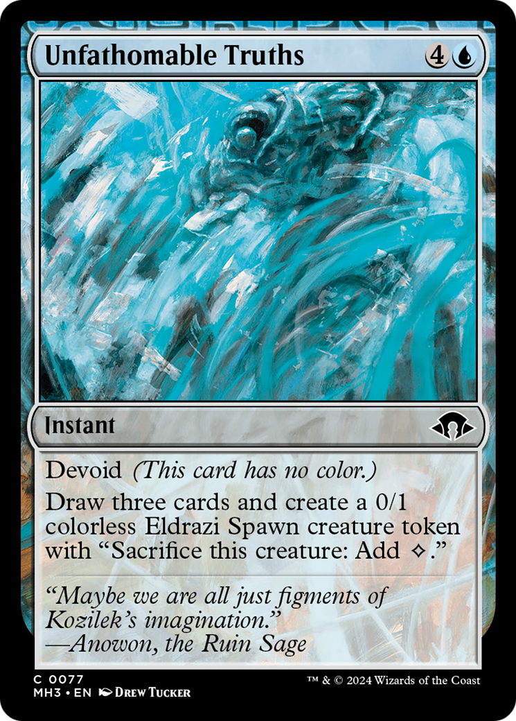 Unfathomable Truths (77) (MH3)