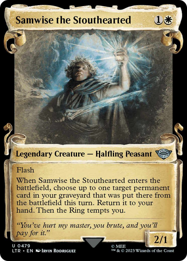 Samwise the Stouthearted (Showcase Scrolls) (479) (LTR)