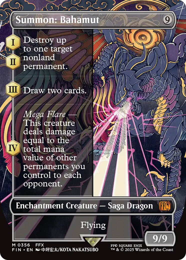 Summon: Bahamut (Borderless) (356) (FIN)