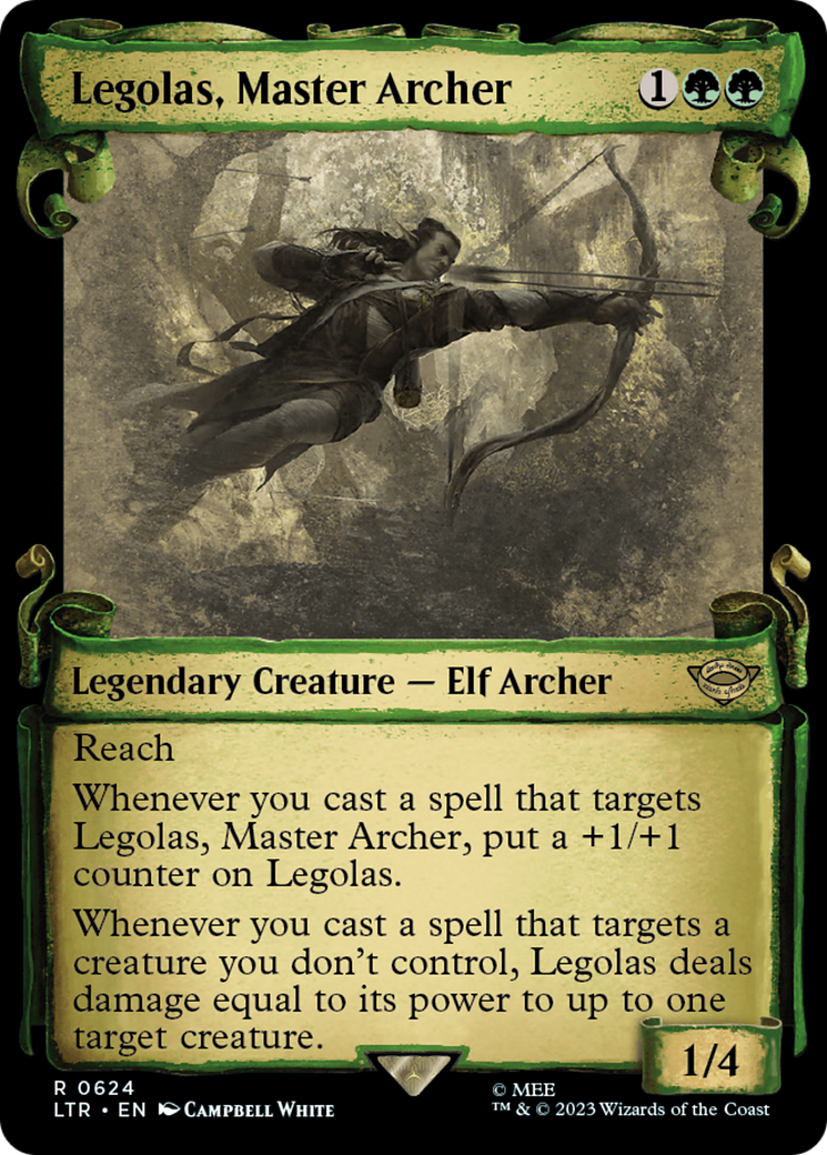 Legolas, Master Archer (Showcase Scrolls) (624) (LTR)