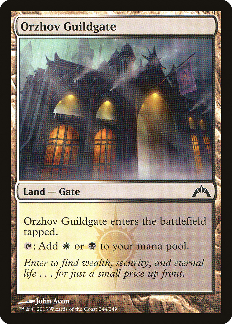 Orzhov Guildgate (244) (GTC)