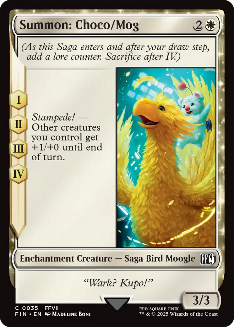 Summon: Choco/Mog (35) (FIN)