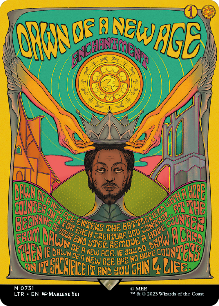 Dawn of a New Age (Borderless Poster) (731) (LTR)