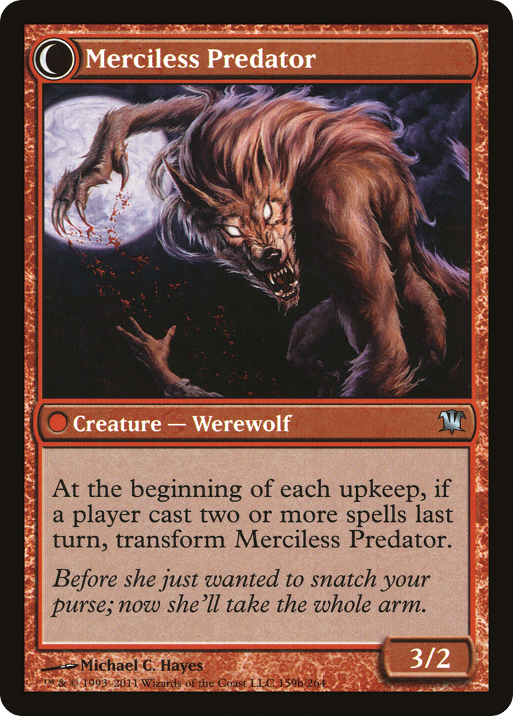 Reckless Waif (ISD-159) - Innistrad: (Double Faced Transform) Foil