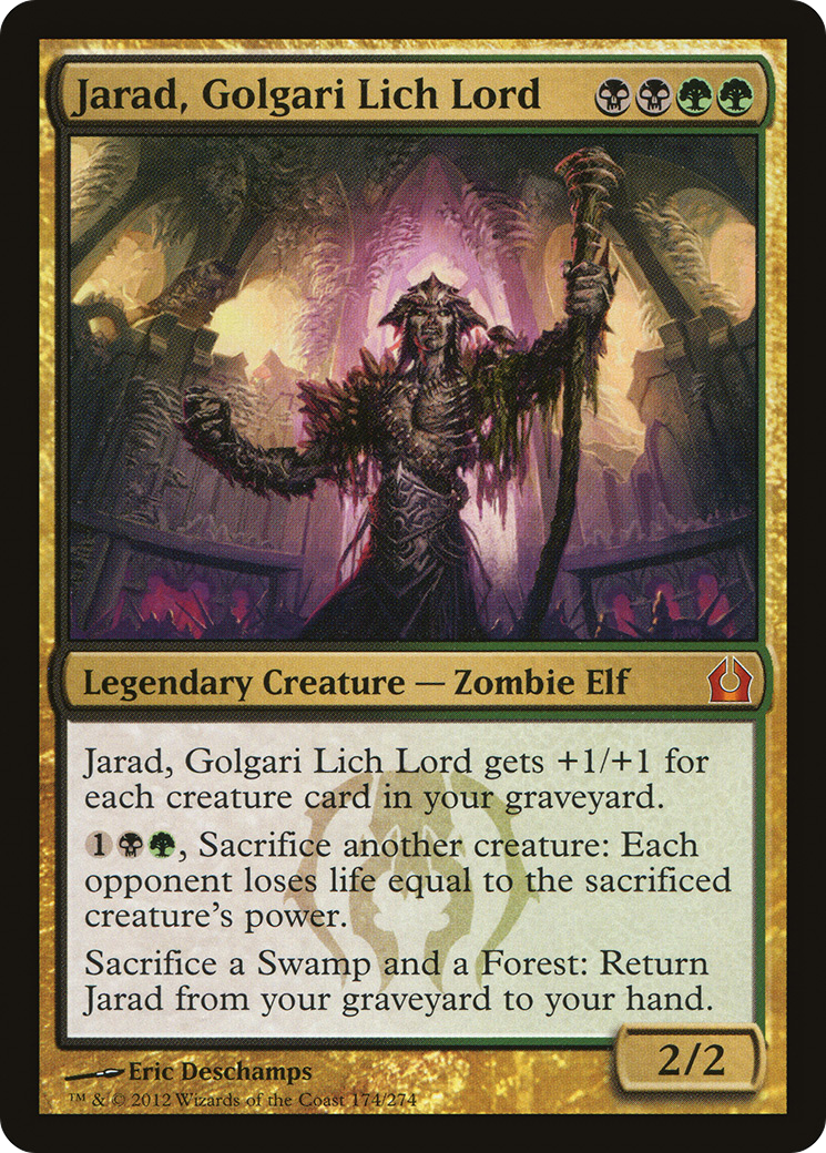 Jarad, Golgari Lich Lord (174) (RTR)
