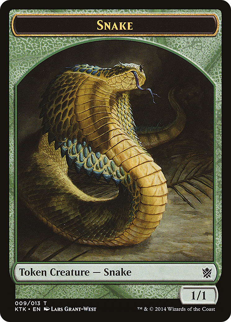 Snake Token (9) (KTK)