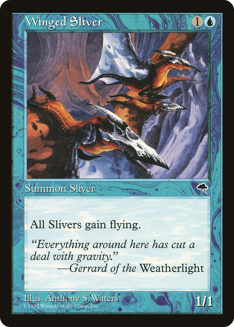 Winged Sliver (106) (TMP)