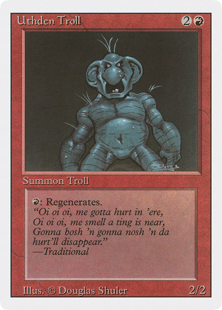 Uthden Troll (3ED)