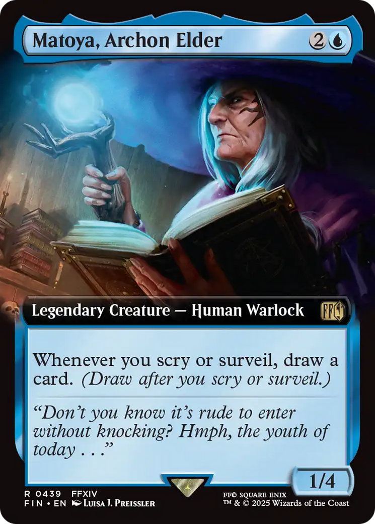 Matoya, Archon Elder (Extended Art) (439) (FIN)