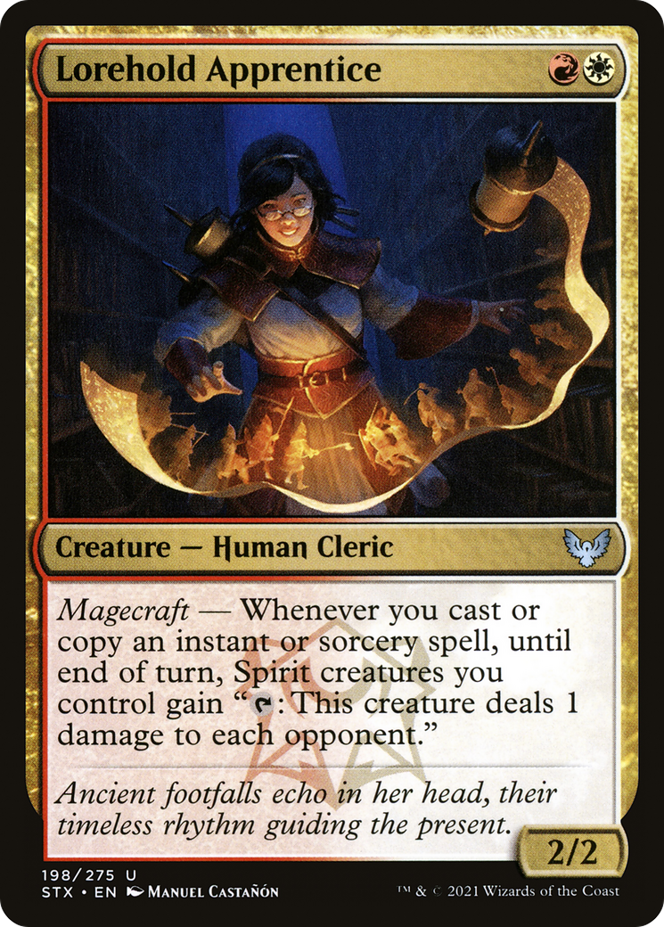 Lorehold Apprentice (STX-198) - Strixhaven: School of Mages