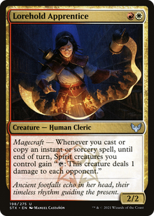 Lorehold Apprentice (STX-198) - Strixhaven: School of Mages