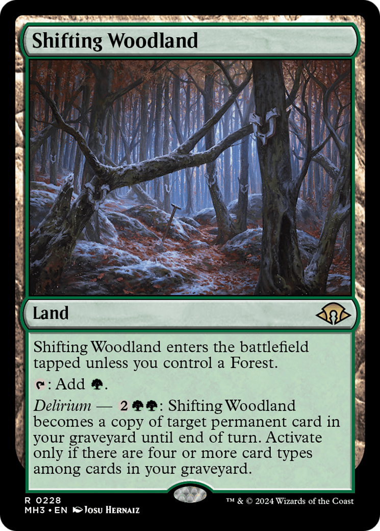 Shifting Woodland (228) (MH3)
