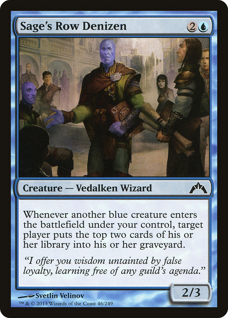 Sage's Row Denizen (46) (GTC)